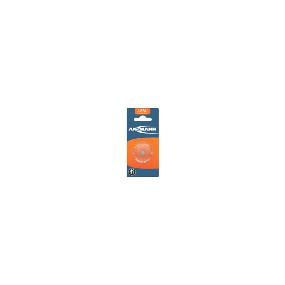 ANSMANN Pile bouton alcaline "LR41", 1,5 Volt (AG3)