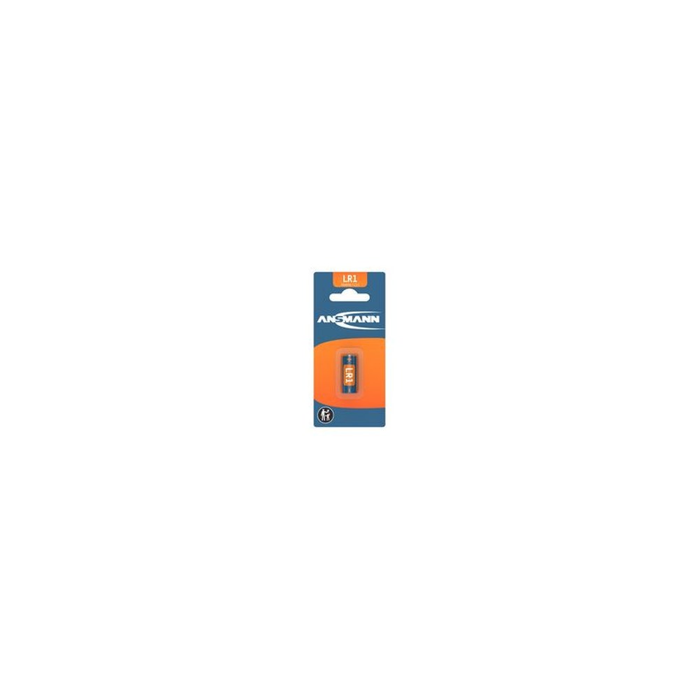 ANSMANN Pile alcaline "LR1", 1,5 volt, blister d'1