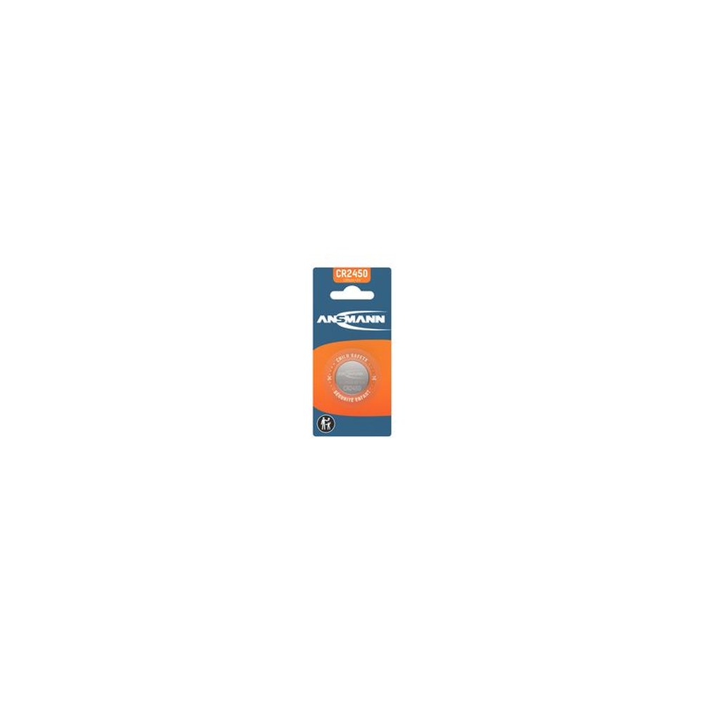 ANSMANN Pile bouton au lithium "CR2450", 3,0 Volt, blister