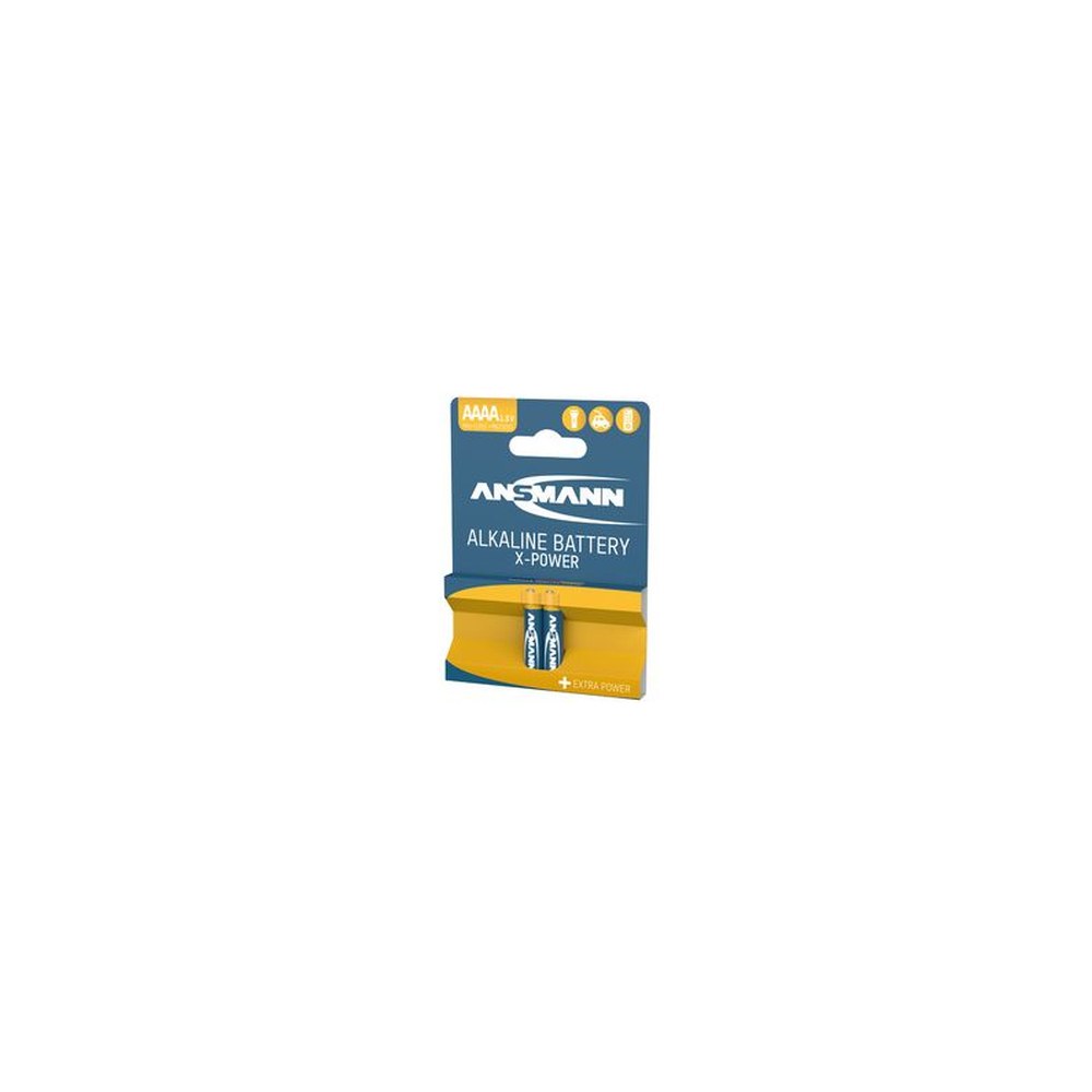 ANSMANN Pile alcaline "X-POWER" AAAA, blister de 2