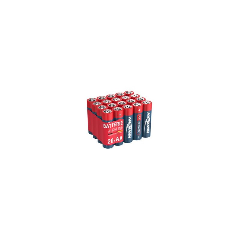 ANSMANN Pile alcaline "RED", Mignon AA, lot de 40
