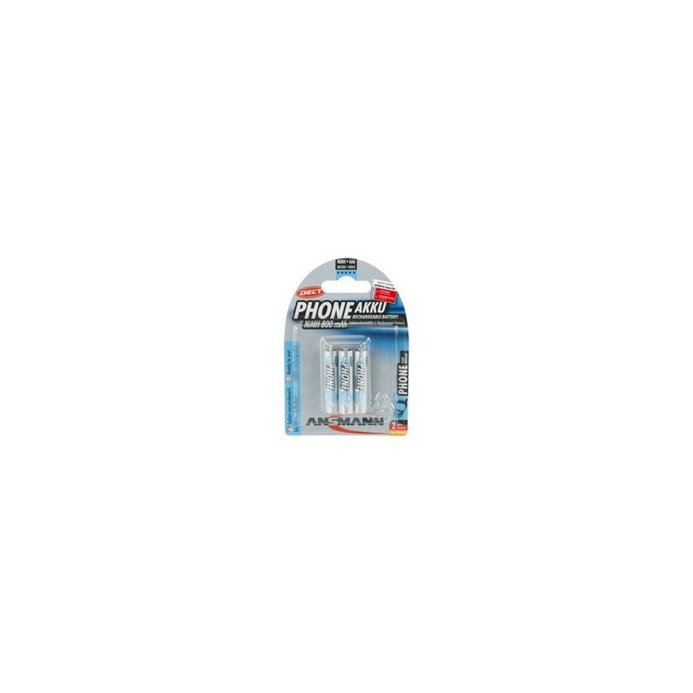 ANSMANN Pile rechargeable NiMH, maxE Micro AAA, 800 mAh
