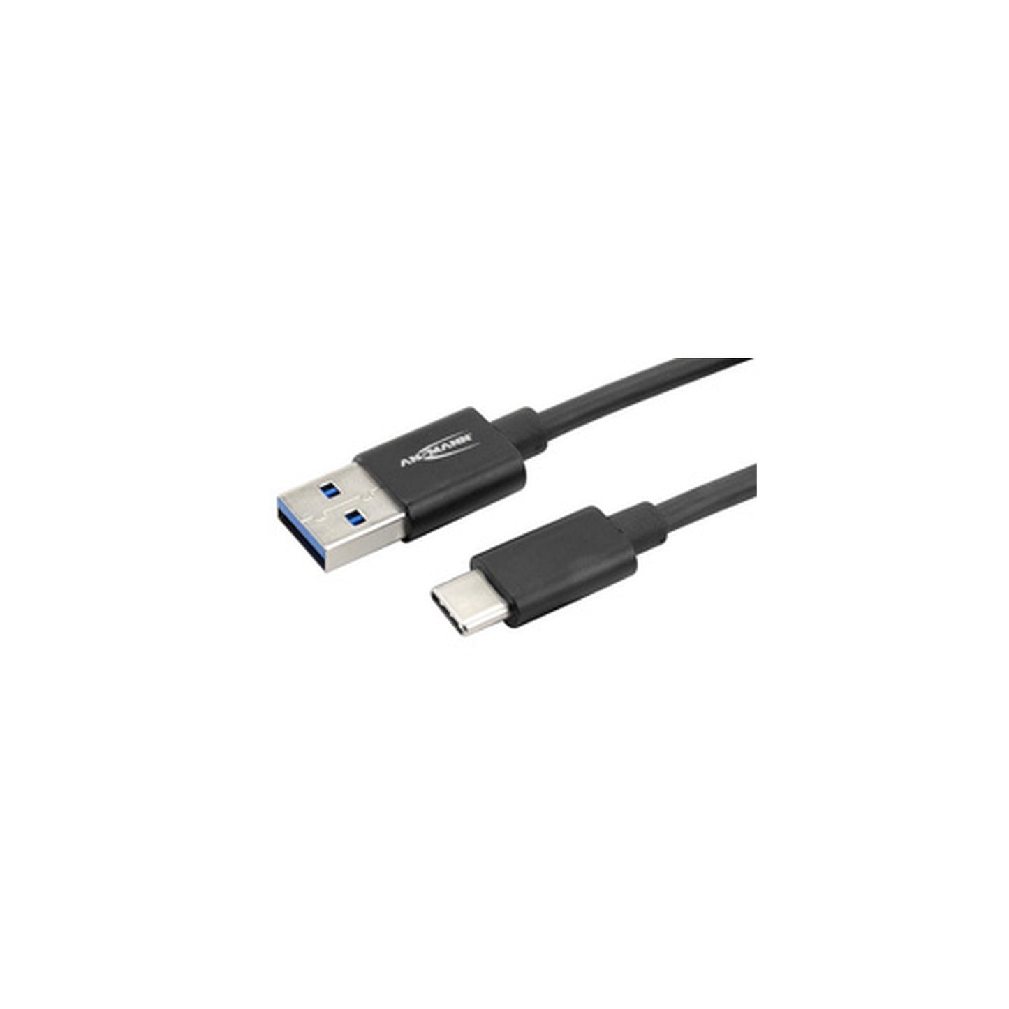 ANSMANN Câble de données & de charge, USB-A - USB-C, noir