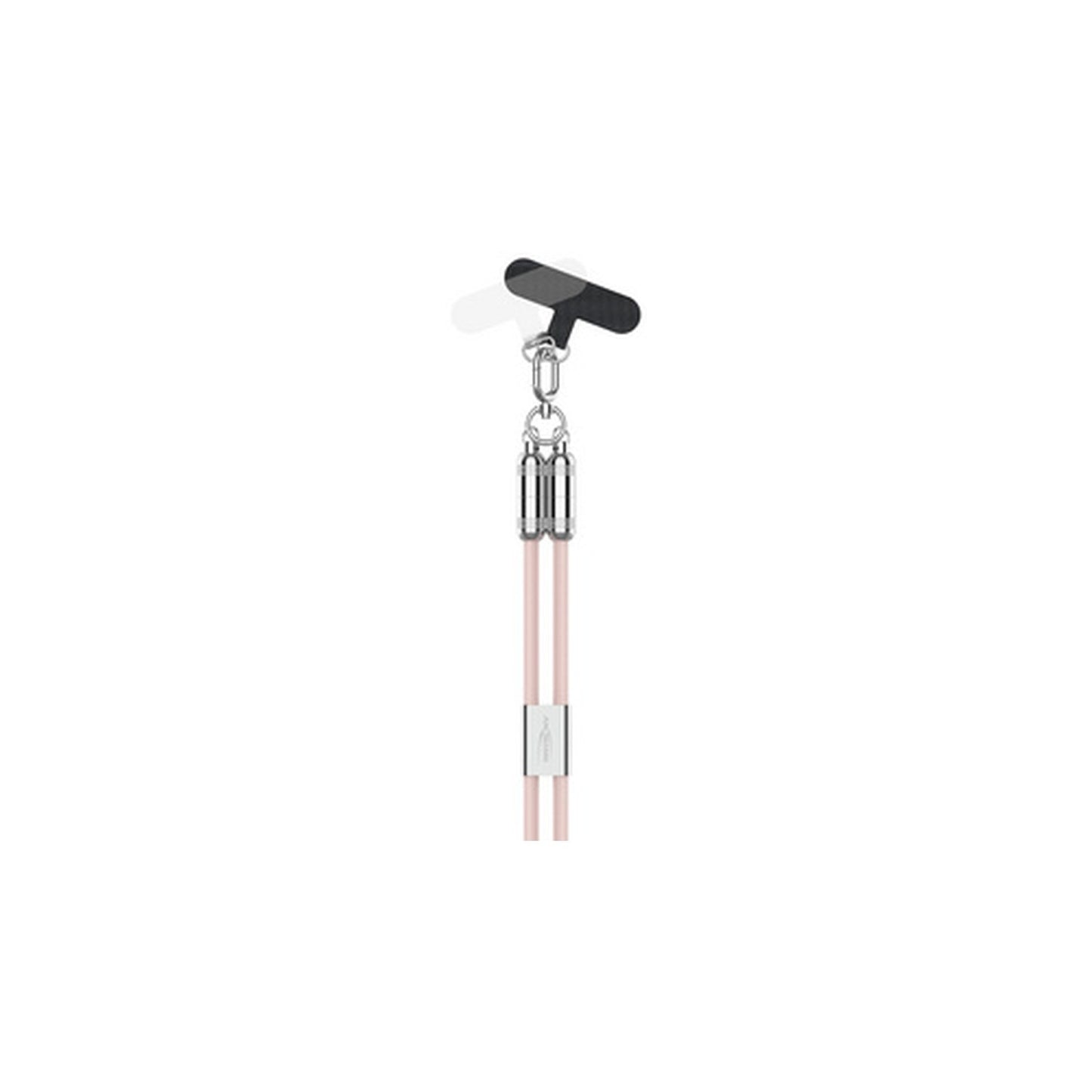 ANSMANN Bandoulière/câble pour smartphone, USB-C, rose