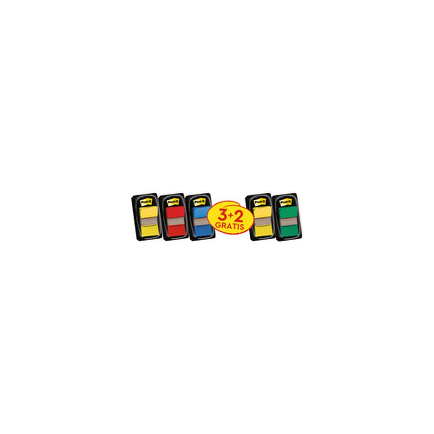 Post-it Marque-page Index Standard, 25,4 x 43,2 mm, 8+2