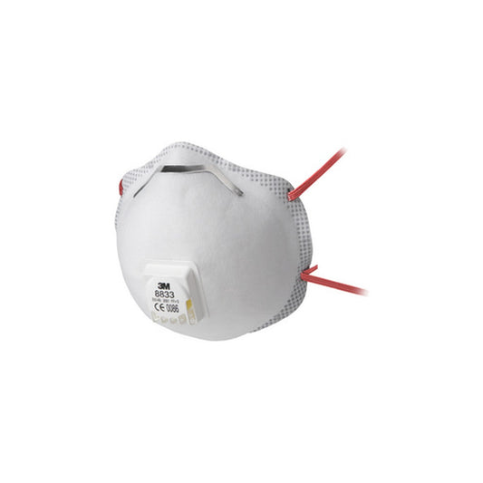 3M masque de protection respiration 8833 - classique, x10