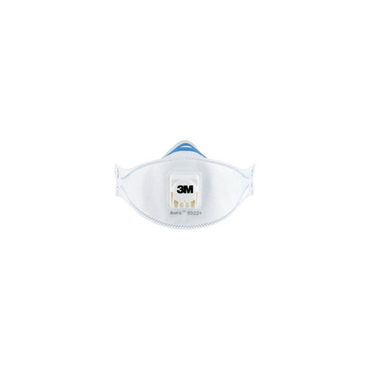 3M Masque Aura Comfort Cool Flow 9322+, FFP2, lot de 2
