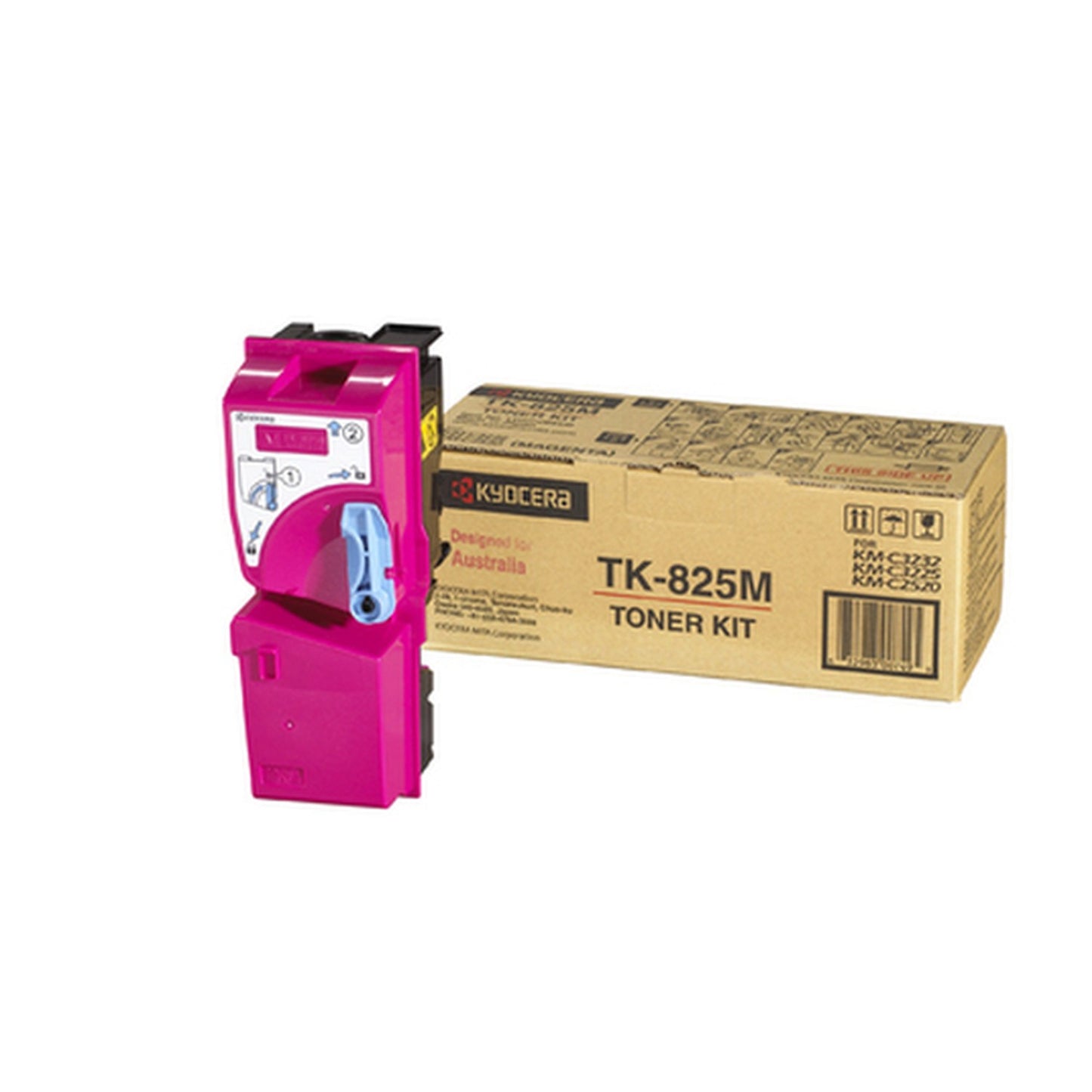 Toner d'origine Kyocera 1T02FZBEU0 / TK-825 M - magenta