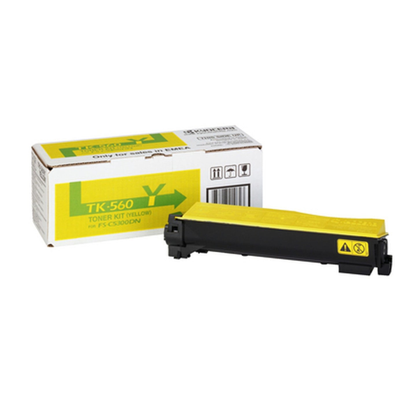 Toner d'origine Kyocera 1T02HNAEU0 / TK-560 Y - jaune
