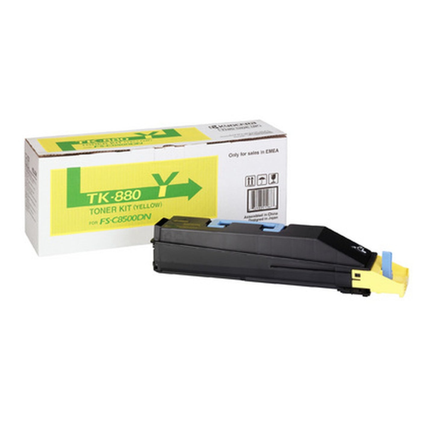 Toner d'origine Kyocera 1T02KAANL0 / TK-880 Y - jaune