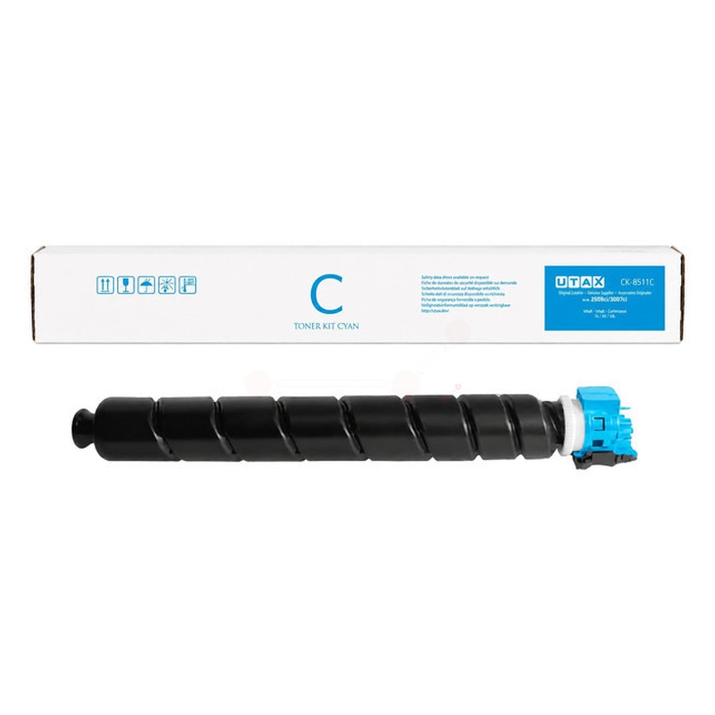 Toner d'origine Utax 1T02L7CUT0 / CK-8511 C - cyan