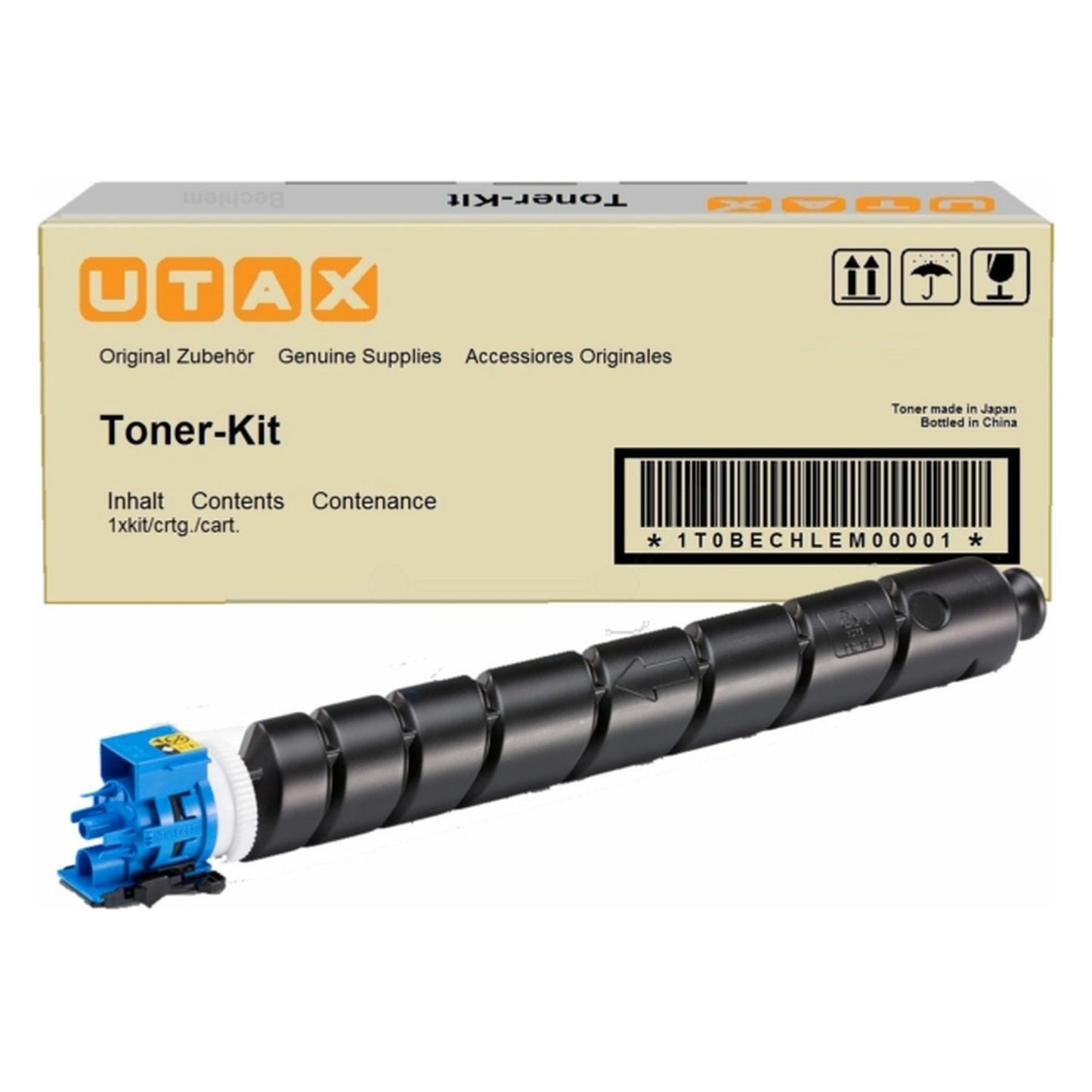 Toner d'origine Utax 1T02NDCUT1 / CK-8514 C - cyan