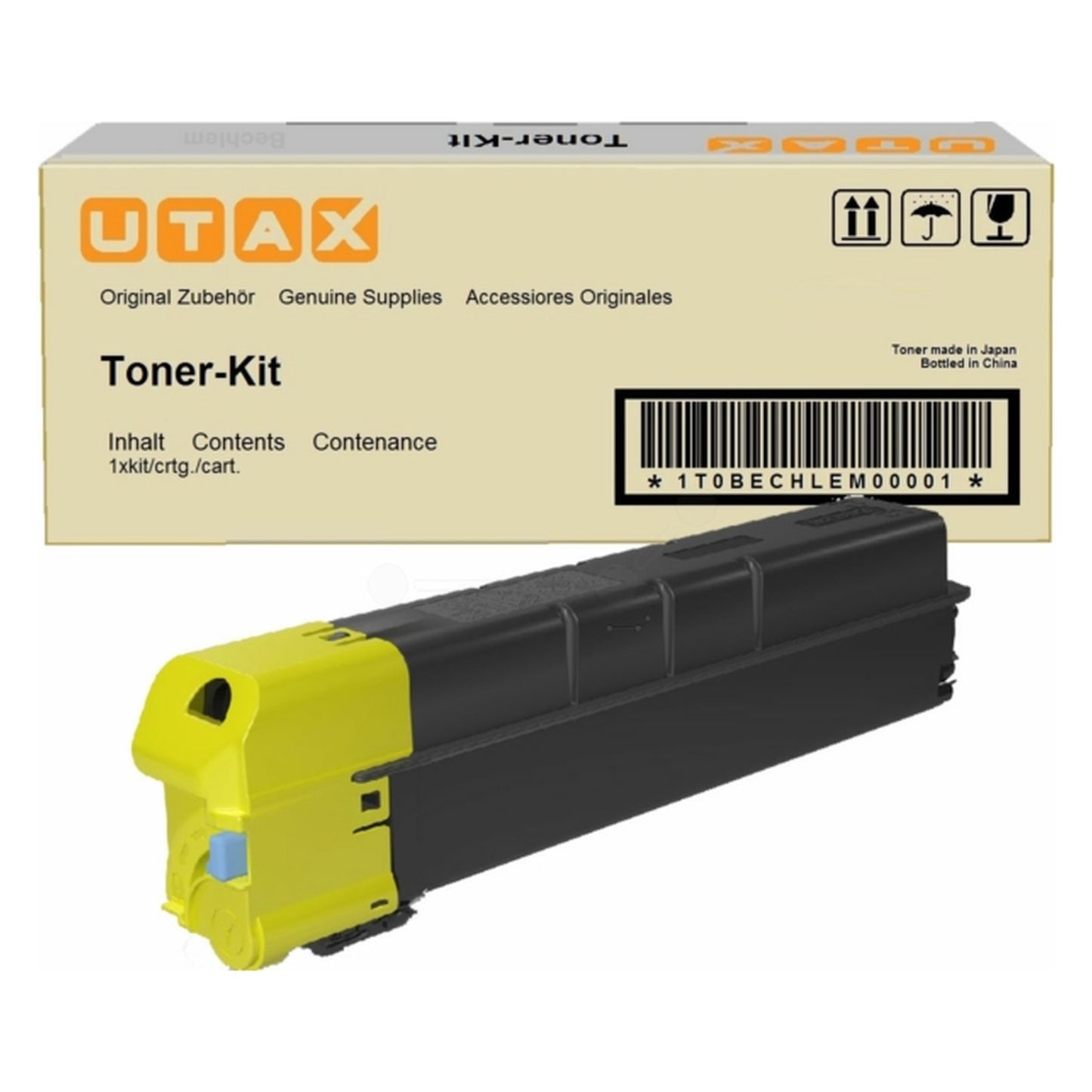 Toner d'origine Utax 1T02NHAUT0 / CK-8515 Y - jaune