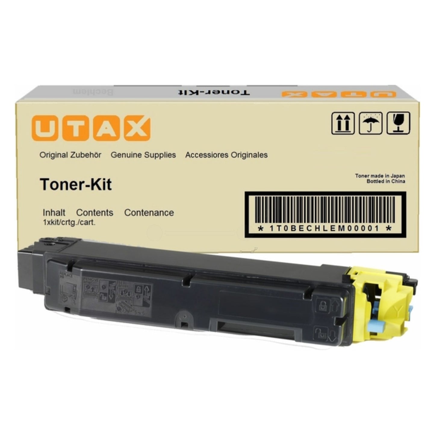 Toner d'origine Utax 1T02NRAUT0 / PK-5011 Y - jaune