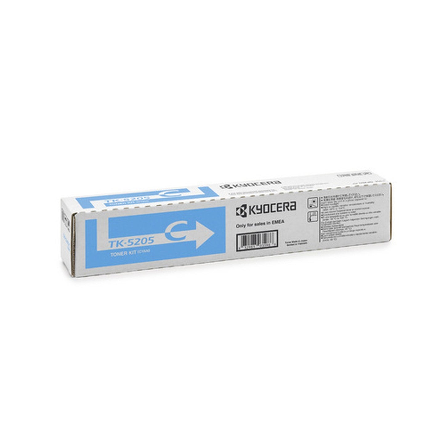 Toner d'origine Kyocera 1T02R5CNL0 / TK-5205 C - cyan