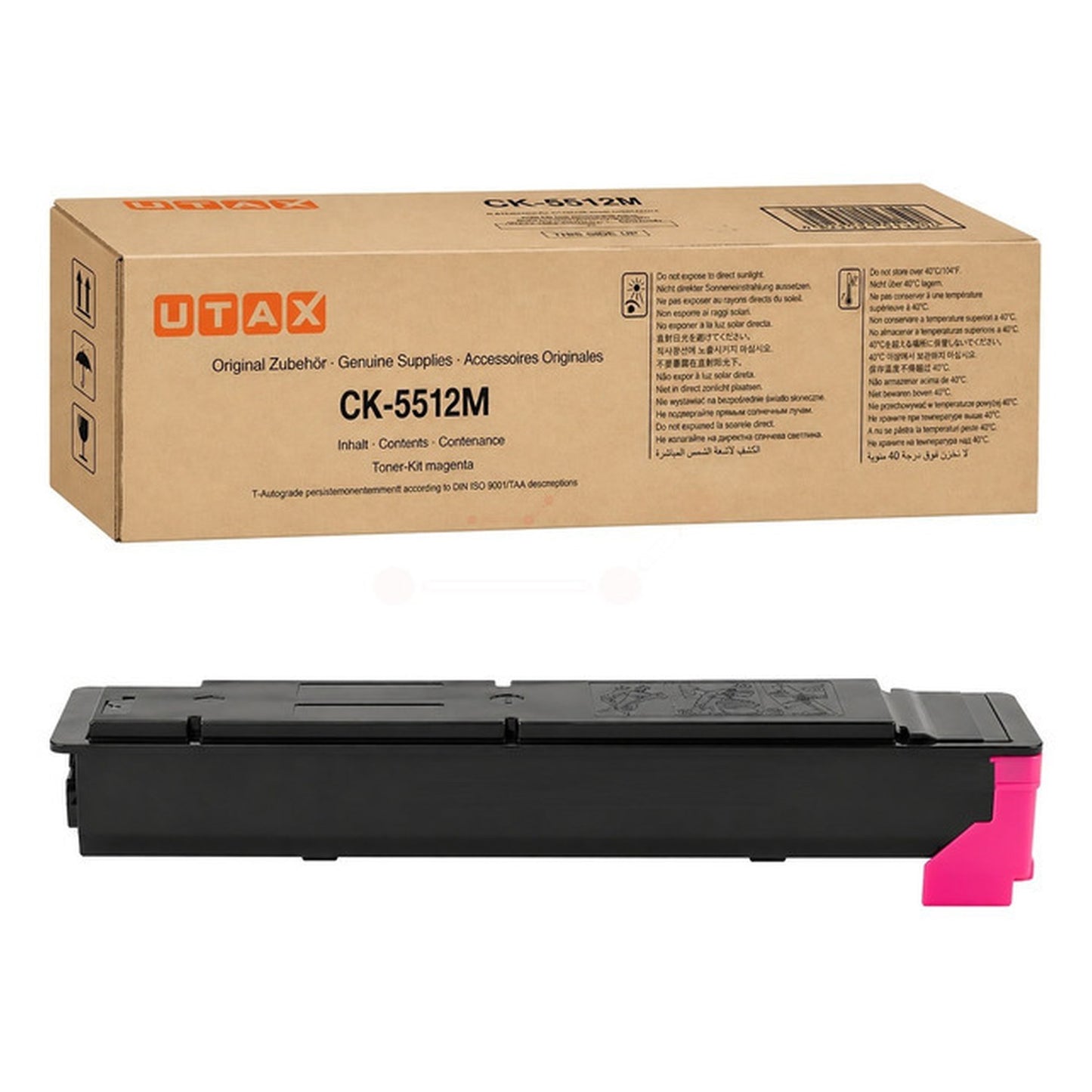 Toner d'origine Utax 1T02R6BUT0 / CK-5512 M - magenta