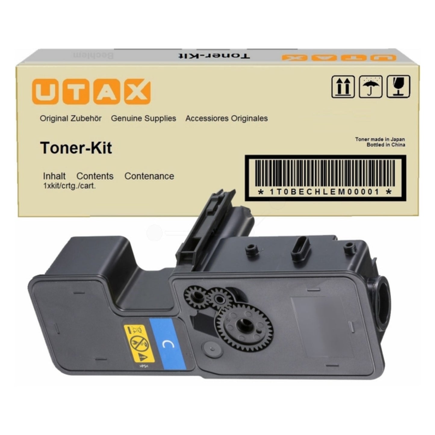 Toner d'origine Utax 1T02R7CUT0 / PK-5015 C - cyan