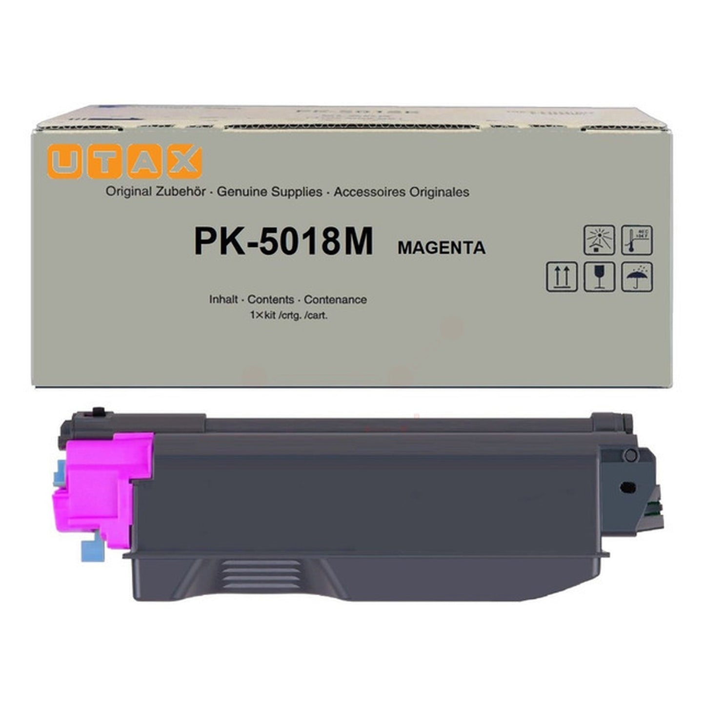 Toner d'origine Utax 1T02TWBUT0 / PK-5018 M - magenta