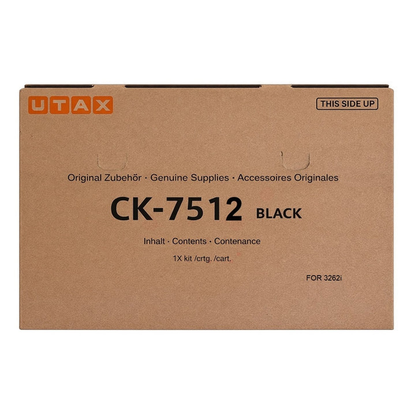 Toner d'origine Utax 1T02V70UT0 / CK-7512 - noir