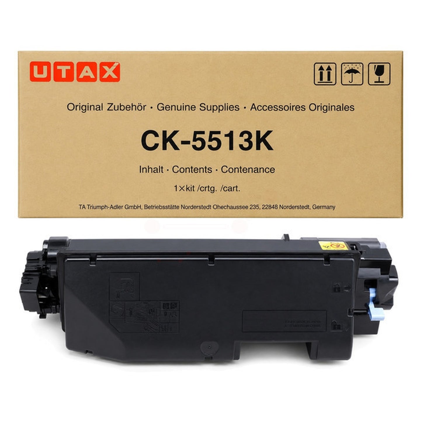Toner d'origine Utax 1T02VM0UT0 / CK-5513 K - noir