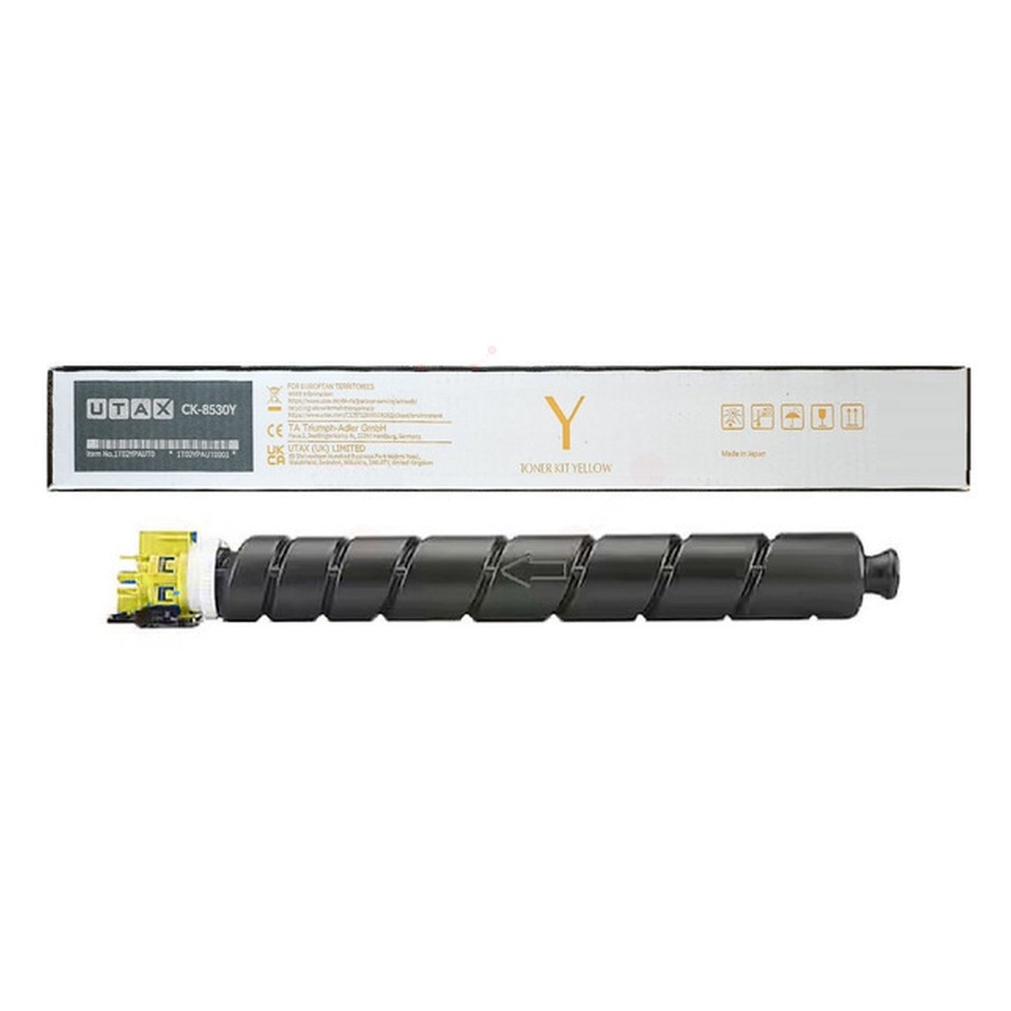 Toner d'origine Utax 1T02XCAUT0 / CK-8533 Y - jaune