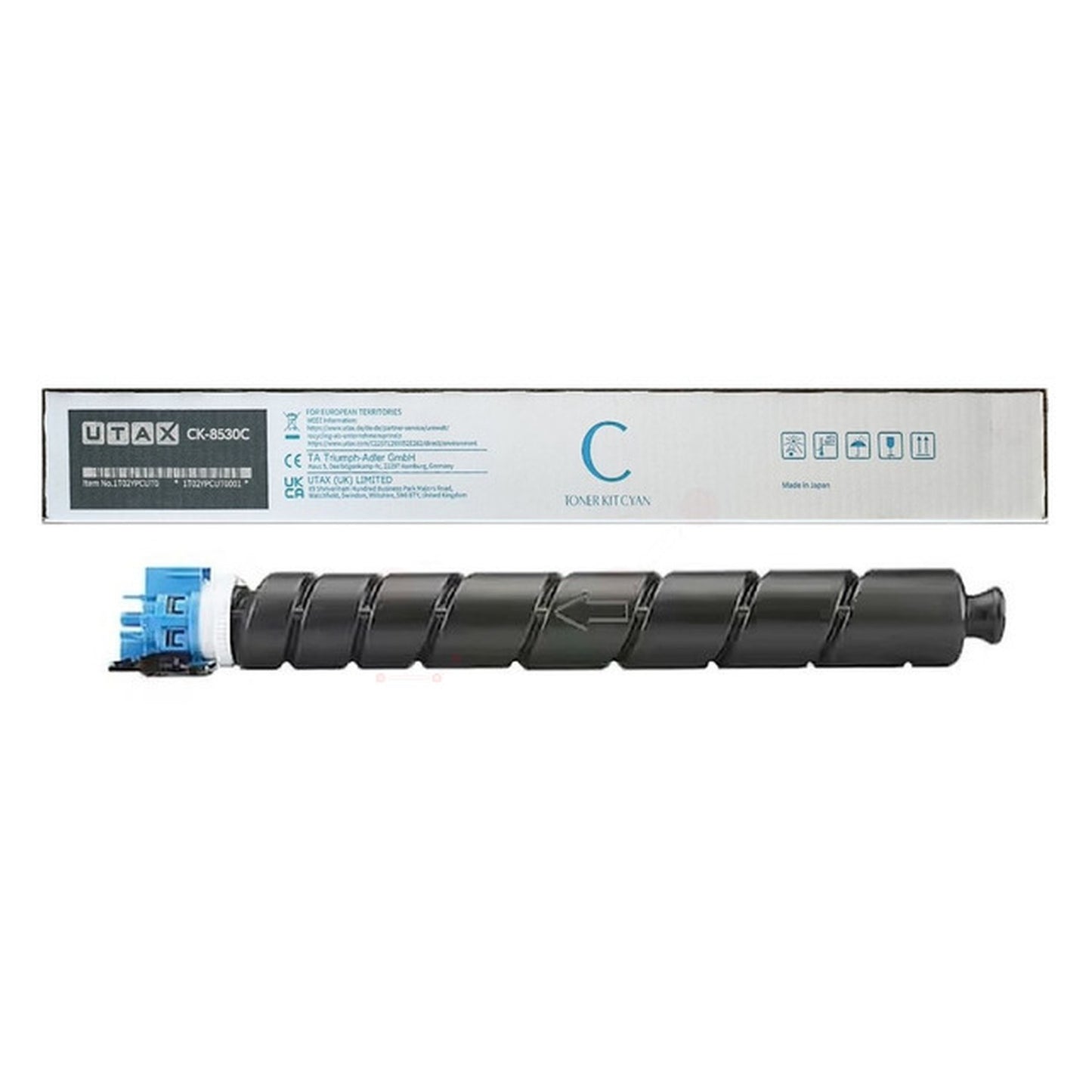 Toner d'origine Utax 1T02XCCUT0 / CK-8533 C - cyan