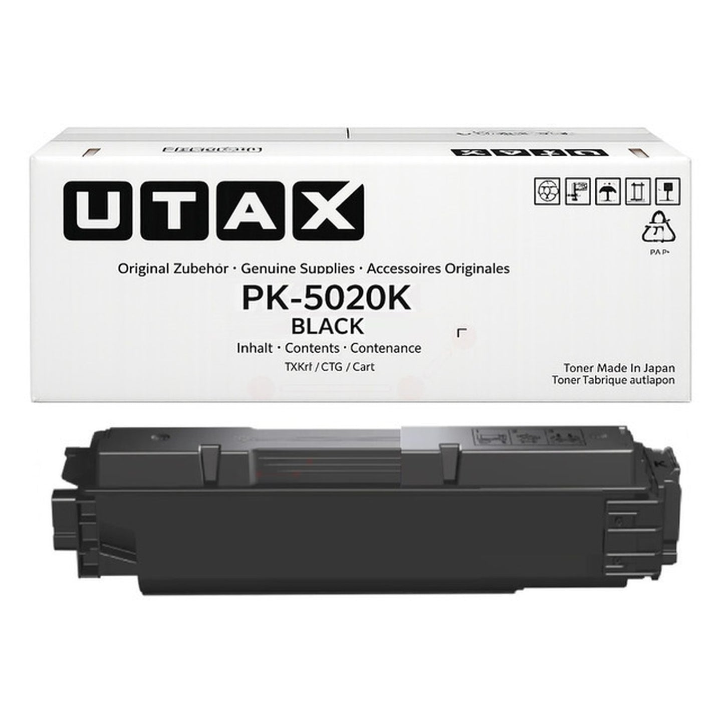 Toner d'origine Utax 1T02YJ0UT0 / PK-5020 K - noir