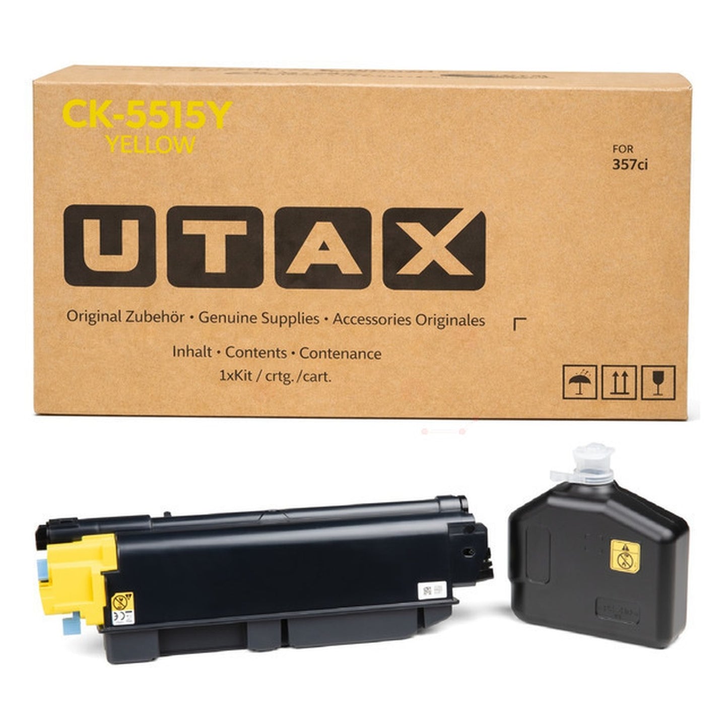 Toner d'origine Utax 1T02ZLAUT0 / CK-5515 Y - jaune
