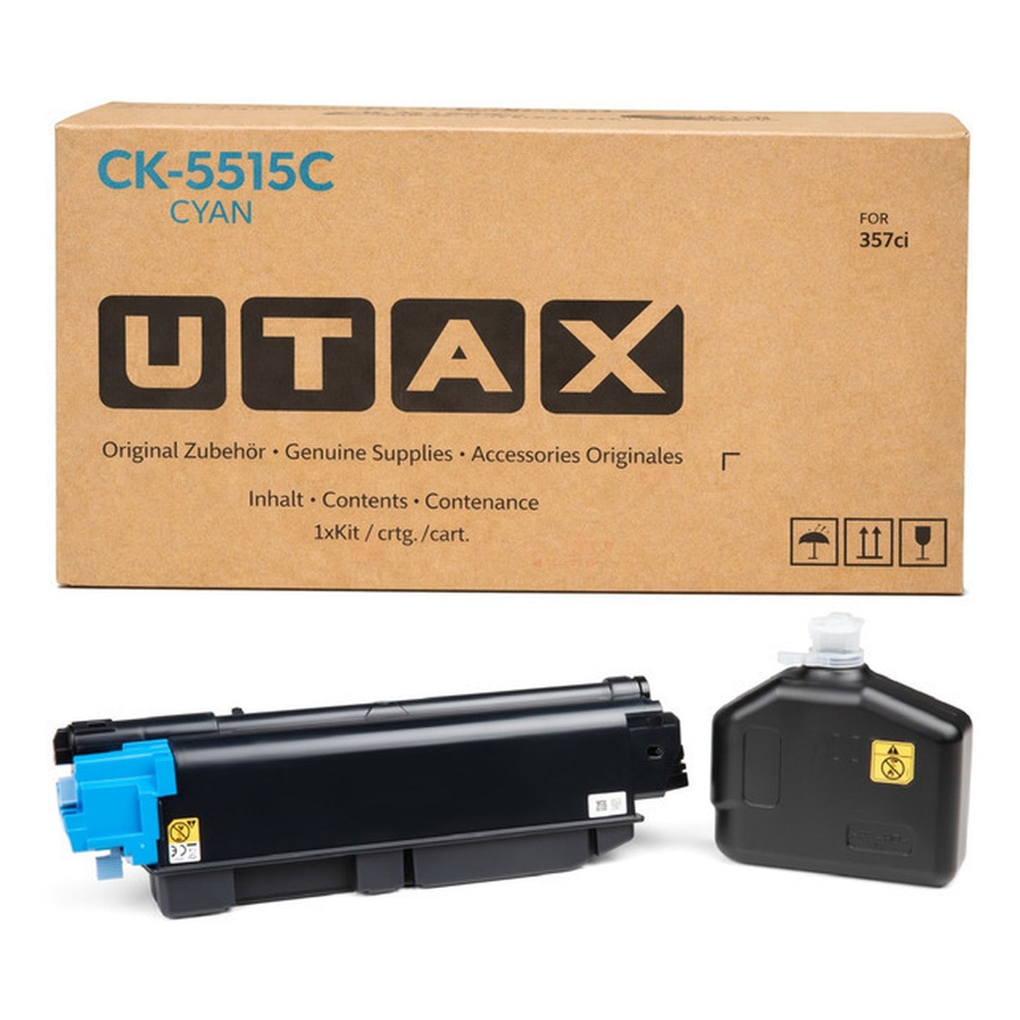 Toner d'origine Utax 1T02ZLCUT0 / CK-5515 C - cyan