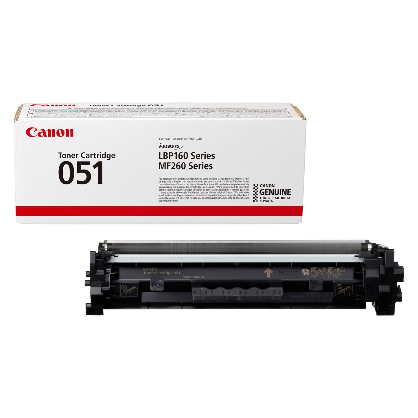 Toner d'origine Canon 2168C002 / 051 - noir
