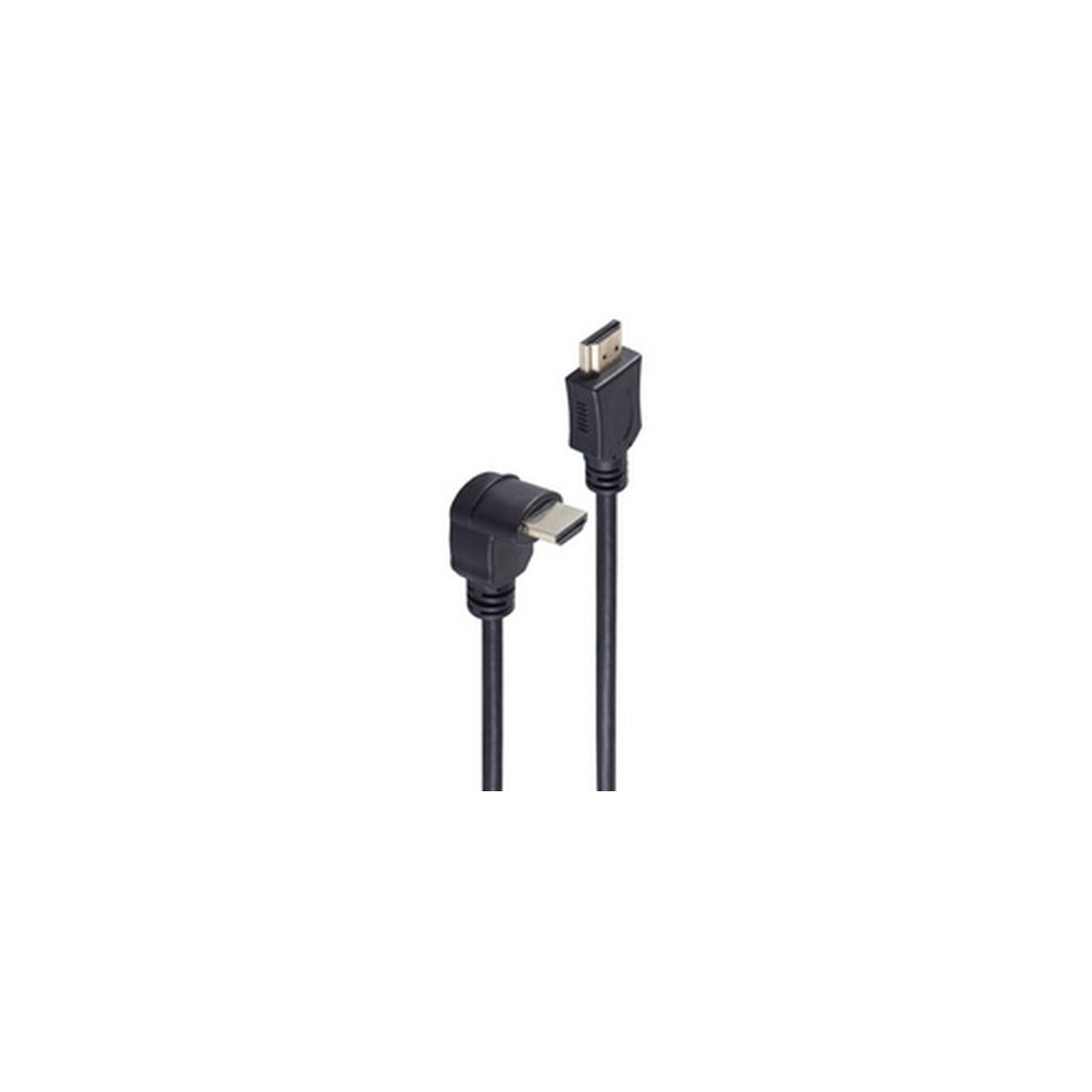 shiverpeaks BASIC-S Câble HDMI, fiche A mâle - coudé