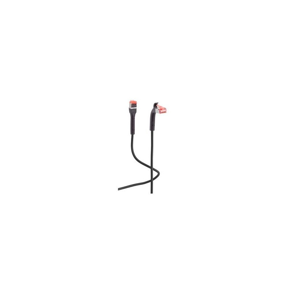 FLEXLINE Câble patch, cat. 6A, U/FTP, pliable, 7,5 m, noir