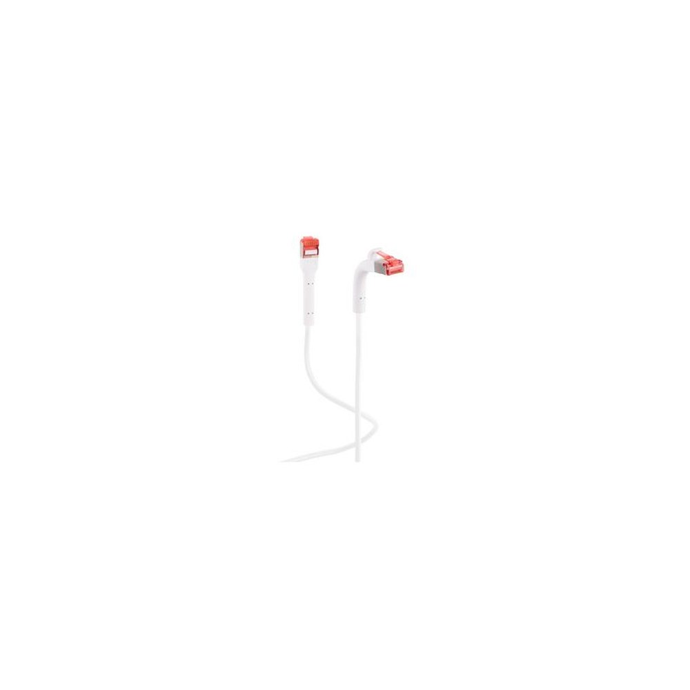 FLEXLINE Câble patch, cat. 6A, U/FTP, pliable, 5 m, blanc