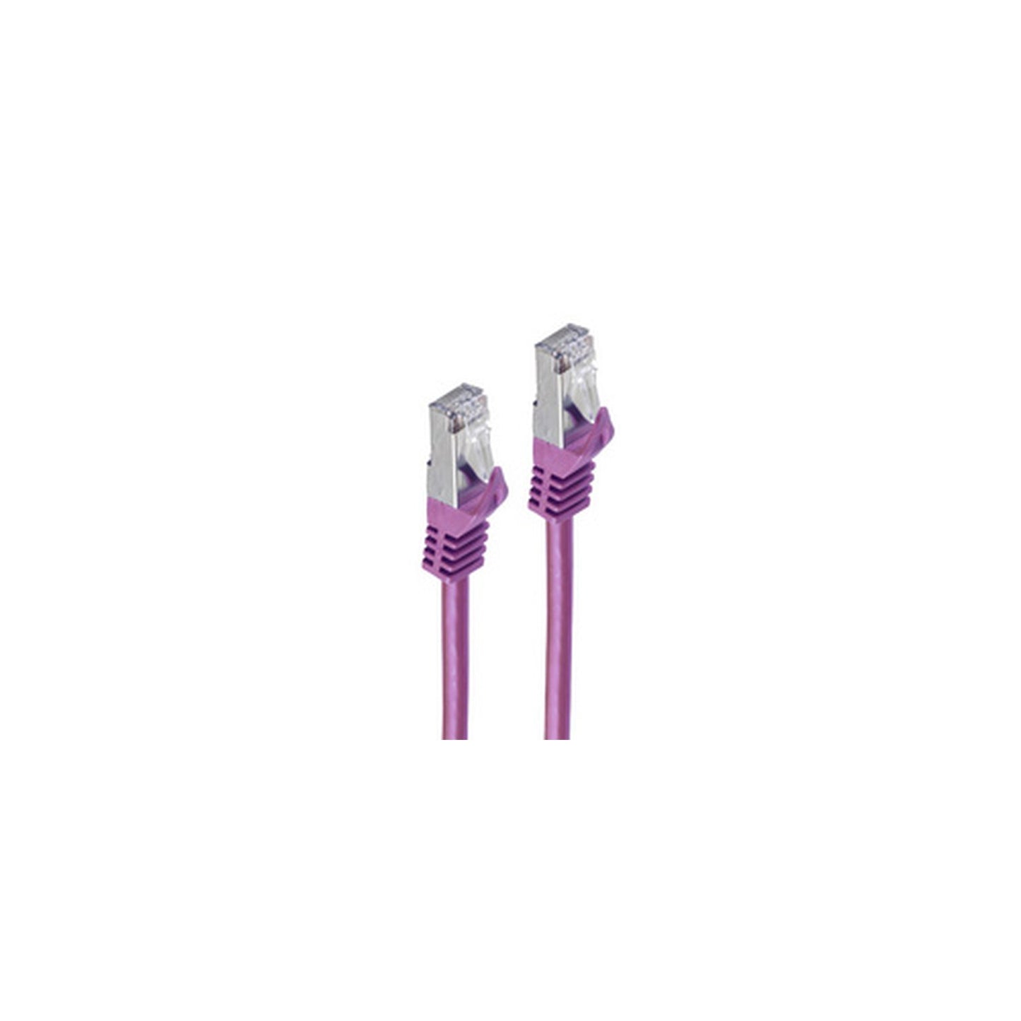 shiverpeaks Câble patch, Cat. 6A, S/FTP, 0,25 m, violet