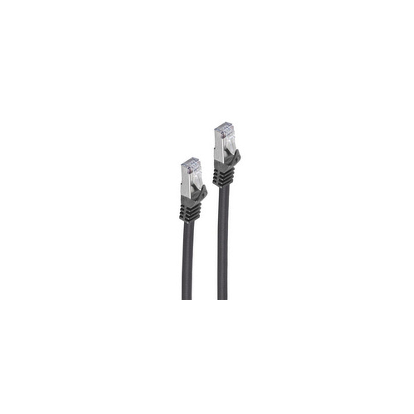 shiverpeaks Câble patch PUR, cat. 6A, S/FTP, 7,5 m, noir