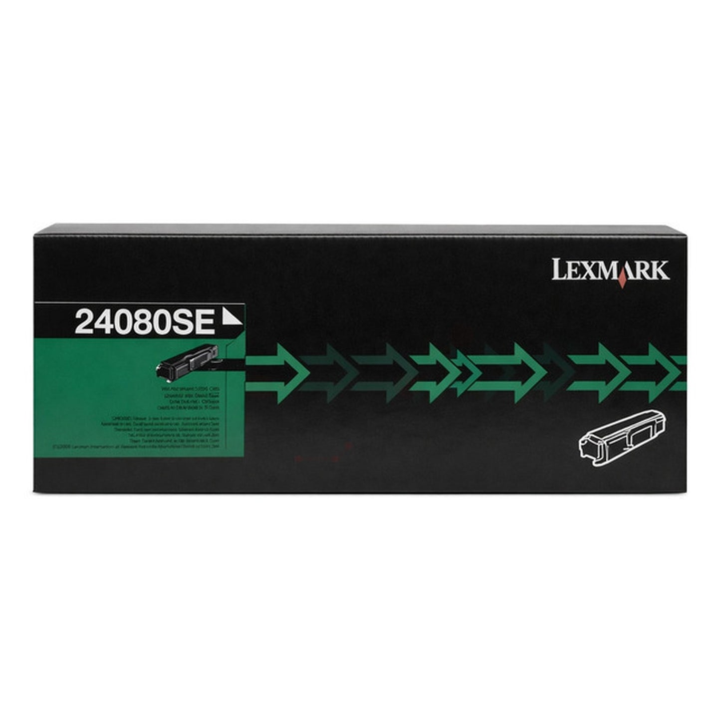 Toner d'origine Lexmark 24080SE - noir