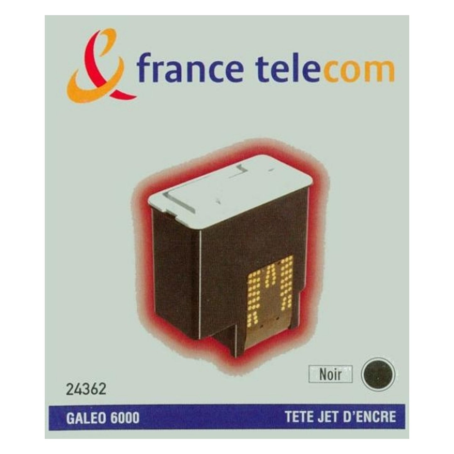 Tête d'impression d'origine EGT 24362 - noire