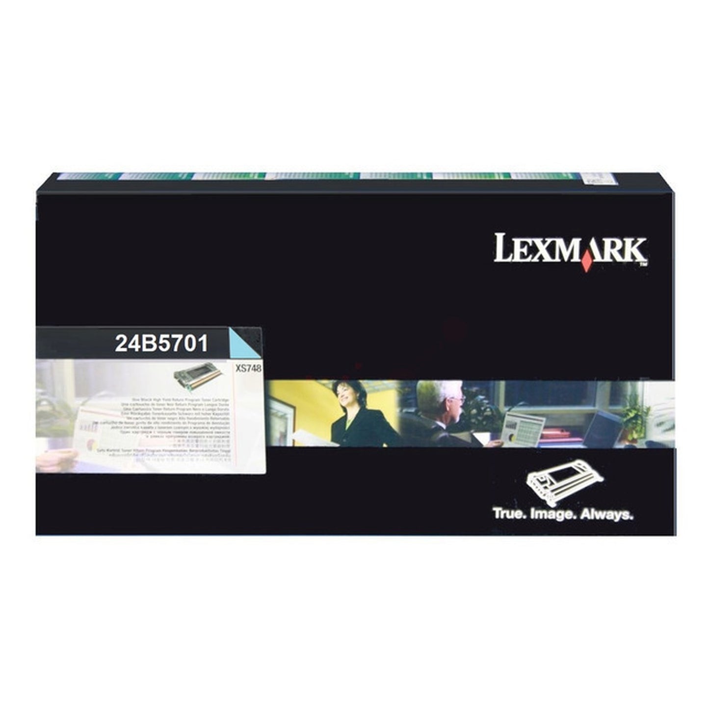 Toner d'origine Lexmark 24B5701 - cyan