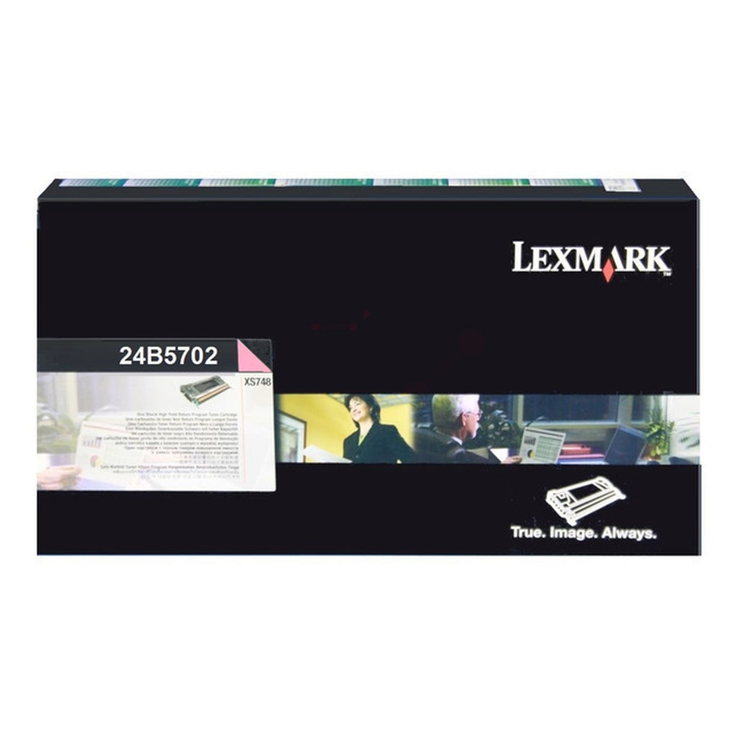 Toner d'origine Lexmark 24B5702 - magenta