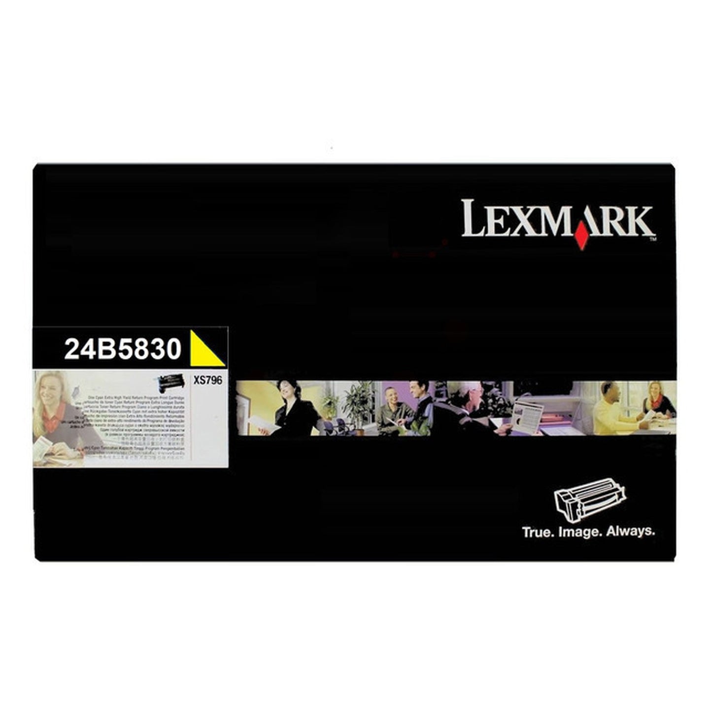Toner d'origine Lexmark 24B5830 - jaune