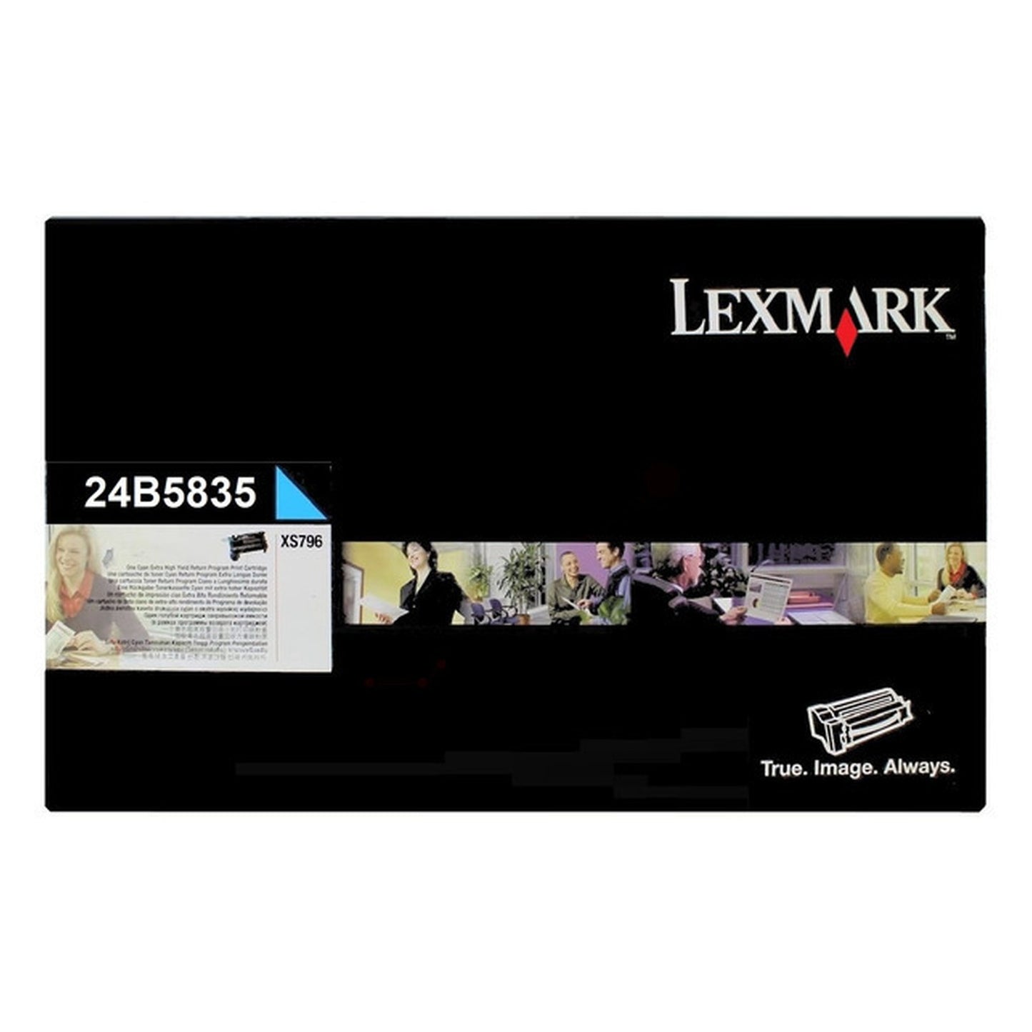 Toner d'origine Lexmark 24B5832 - cyan