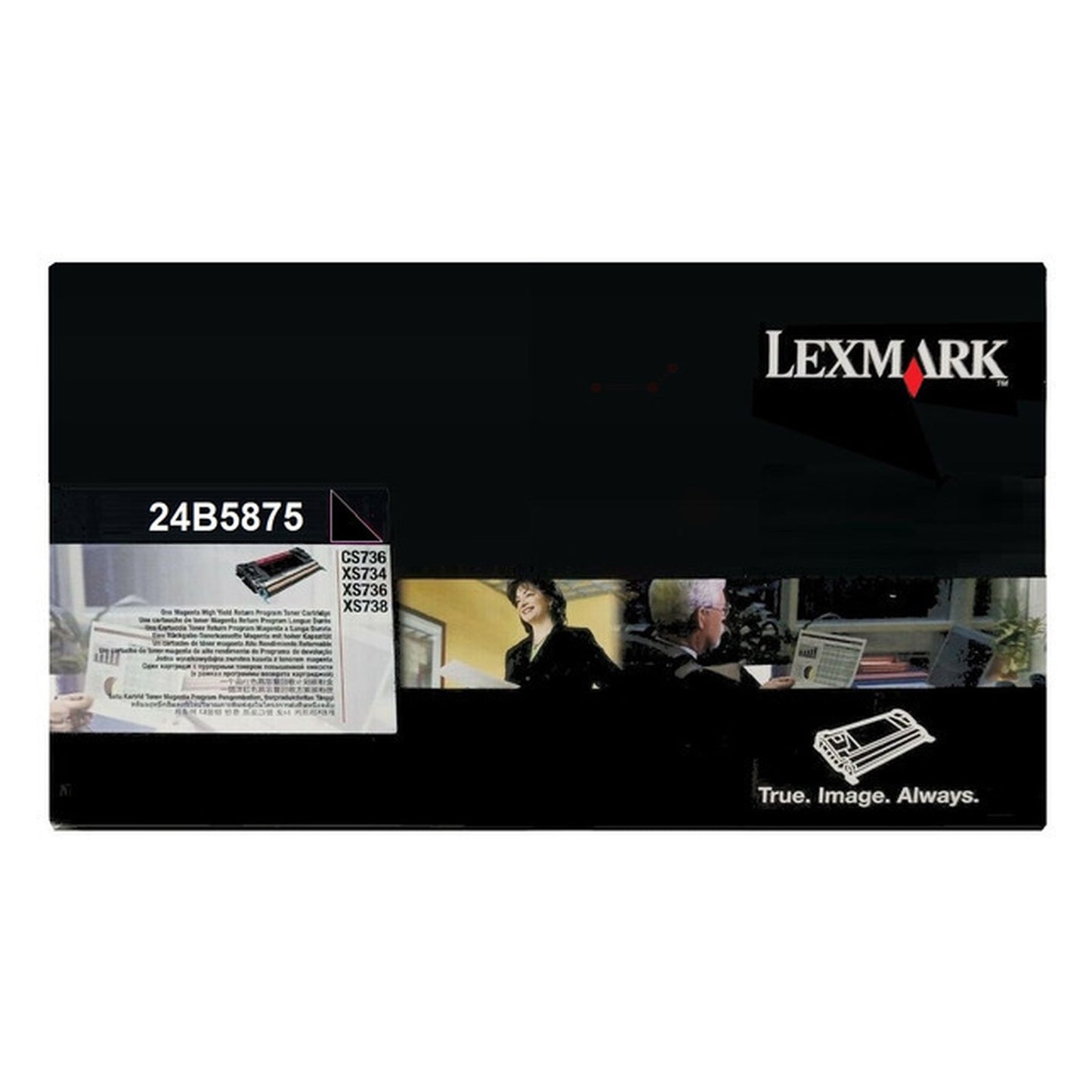 Toner d'origine Lexmark 24B5875 - noir