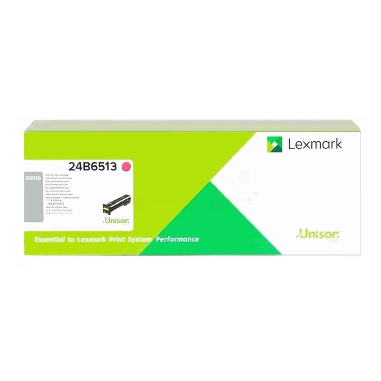 Toner d'origine Lexmark 24B6513 - magenta