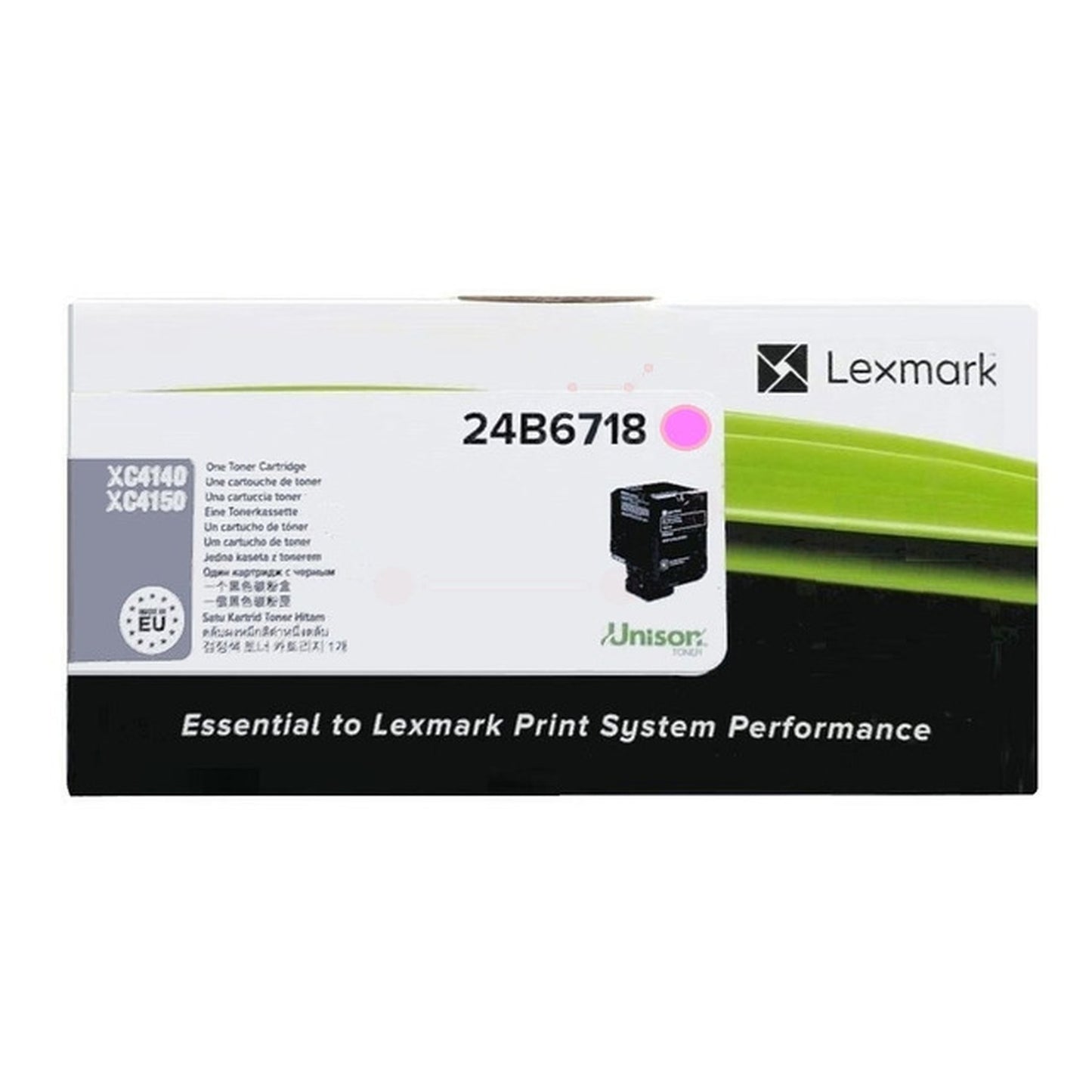 Toner d'origine Lexmark 24B6718 - magenta