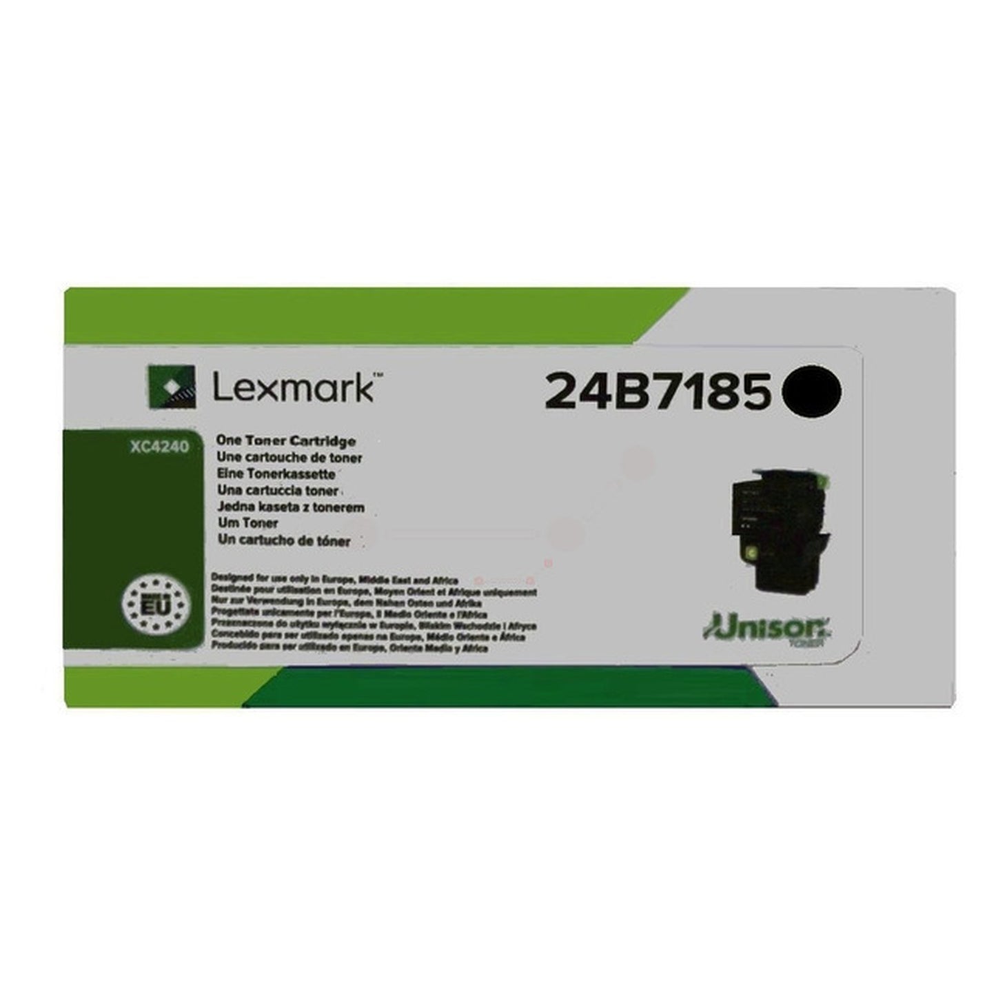 Toner d'origine Lexmark 24B7185 - noir