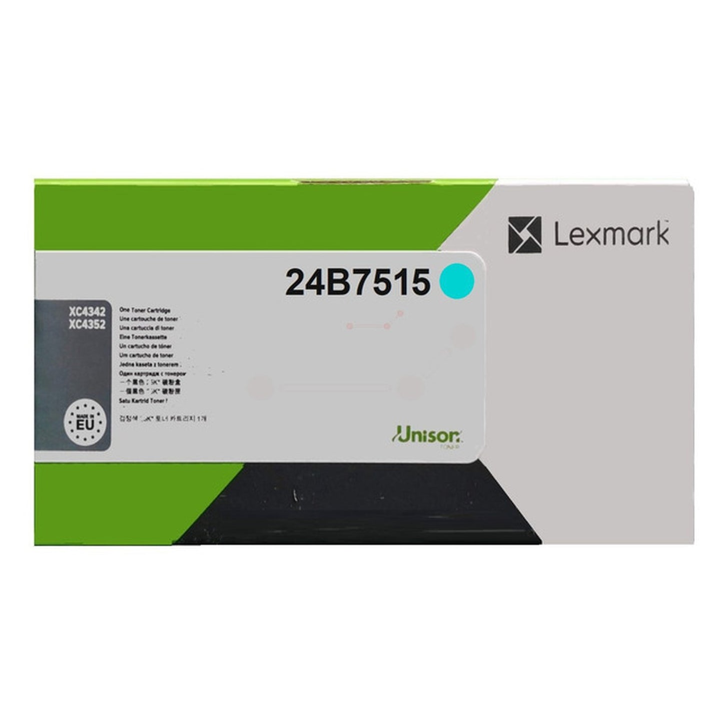 Toner d'origine Lexmark 24B7515 - cyan