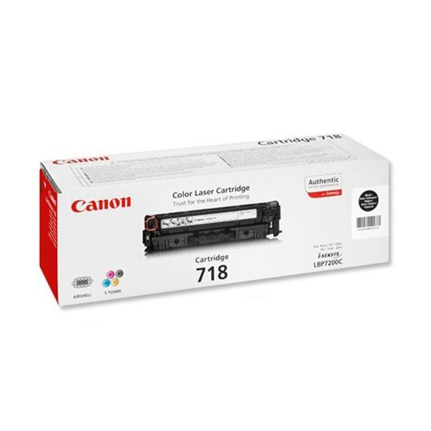 Toner d'origine Canon 2662B017 / 718BKVP - noir - pack de 2