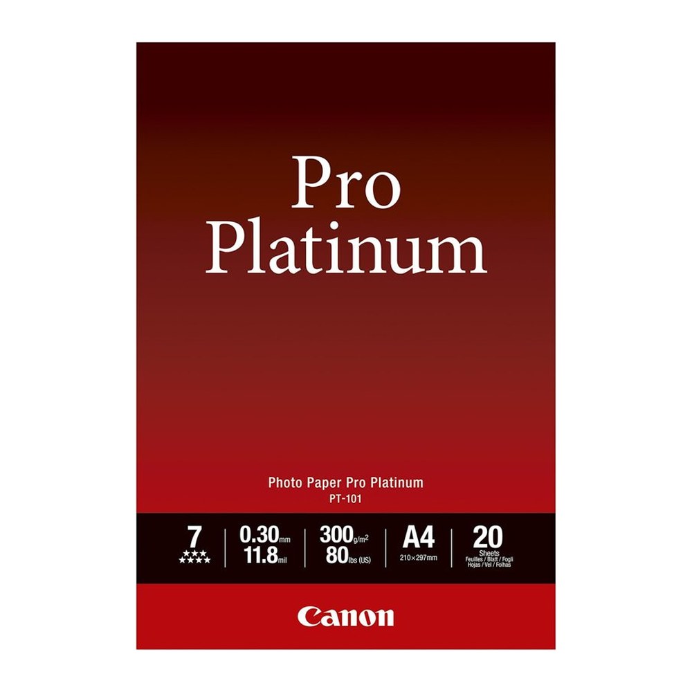 Papier A4 d'origine Canon 2768B016 / PT-101