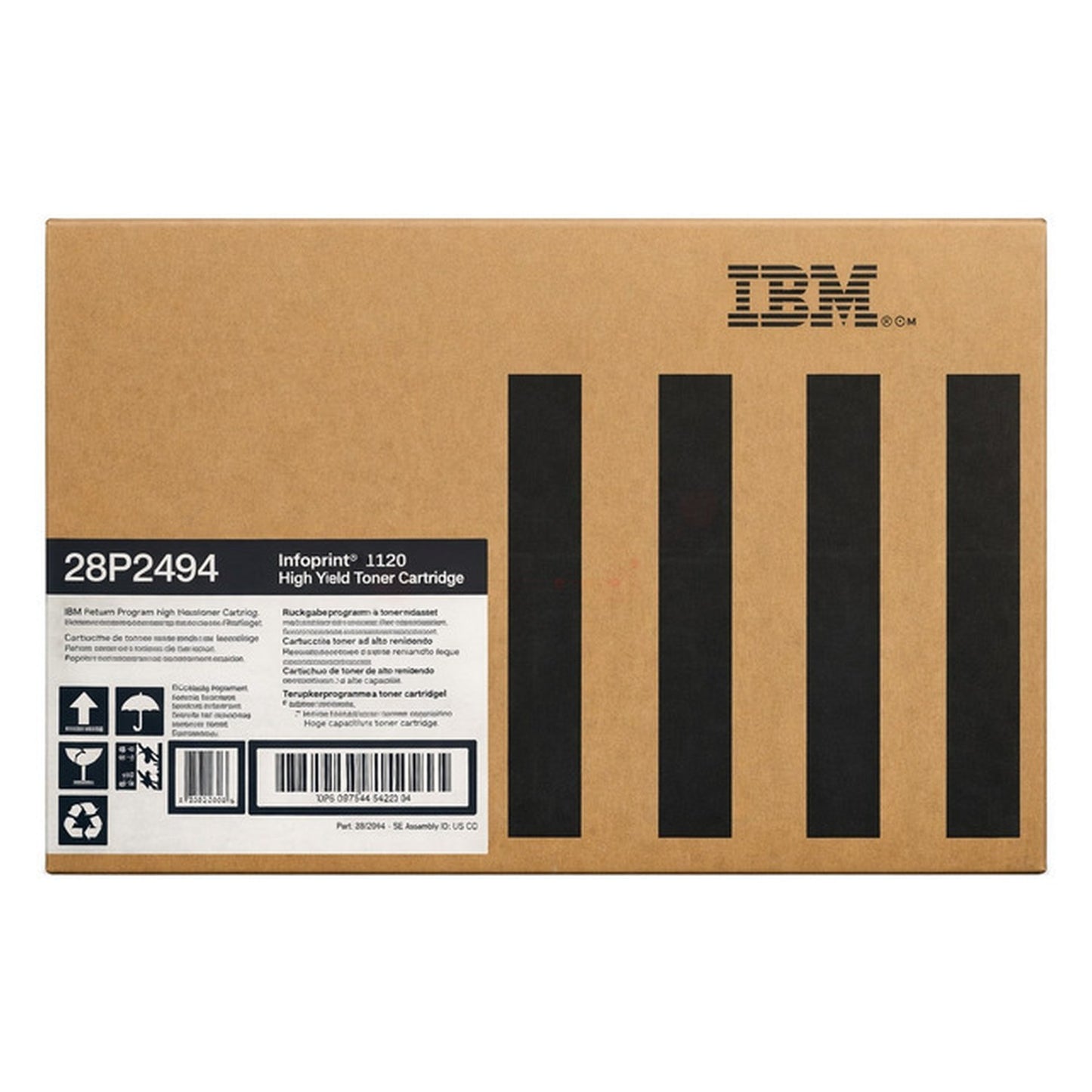 Toner d'origine IBM 28P2494 - noir