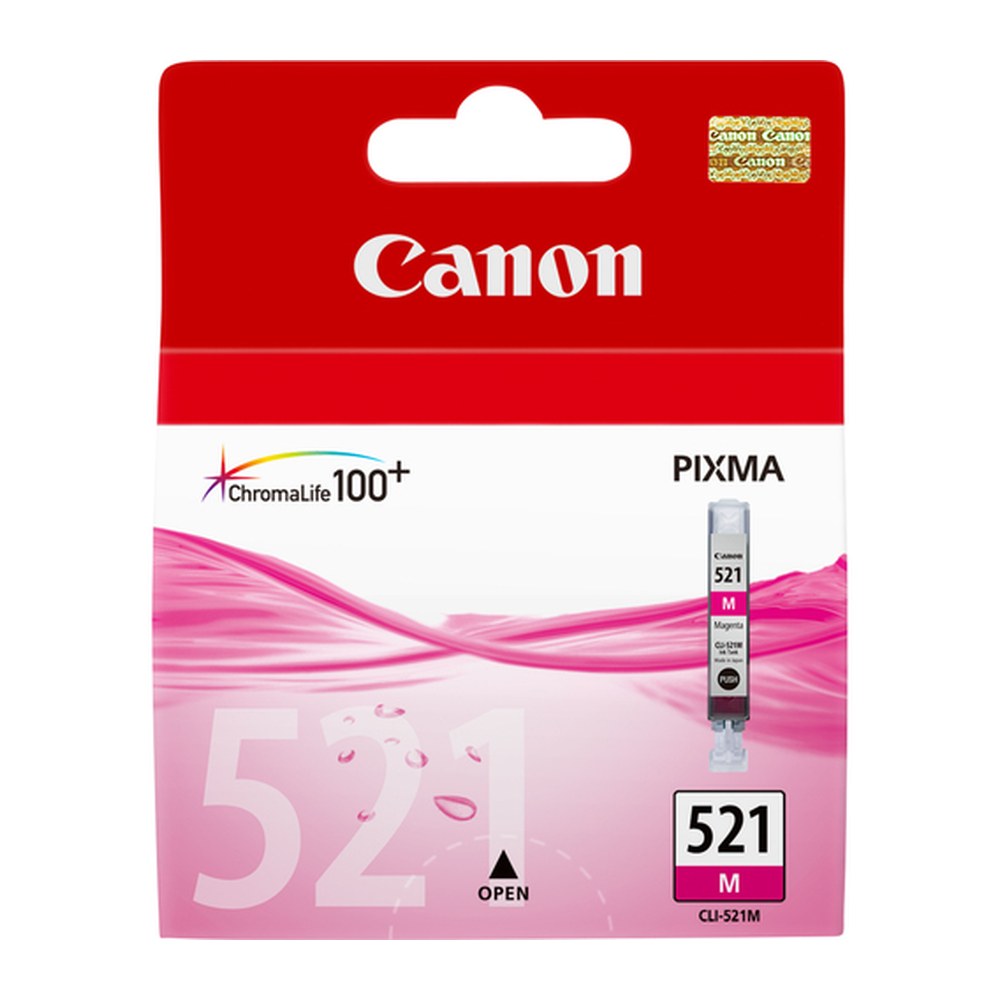 Cartouche d'origine Canon 2935B001 / CLI-521 M - magenta